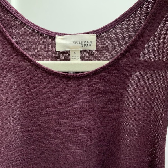 Aritzia Wilfred Free Racerback Tank Top - Picture 2 of 3